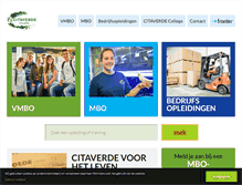 Tablet Screenshot of citaverde.nl